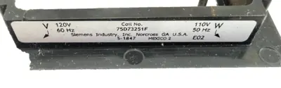 NEW SIEMENS 75D73251F MAGNETIC COIL 110V 50HZ