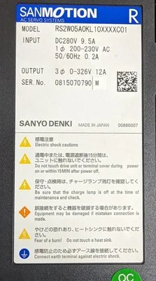 USED SANYO DENKI RS2W05A0KL 10XXXXC01