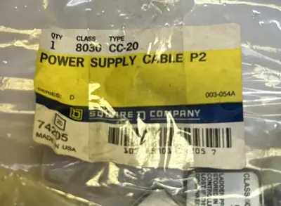 USED SQUARE D 8030CC-20