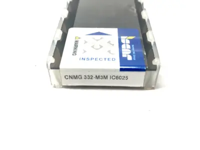NEW ISCAR RHOMBIC TURNING INSERT 80-DEG CNMG 332-M3M IC6025
