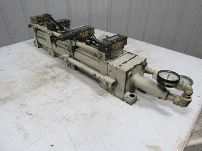 Miller Fluid A50T Booster Power Tandem Unit 150 PSI 5" Bore 6" Stroke