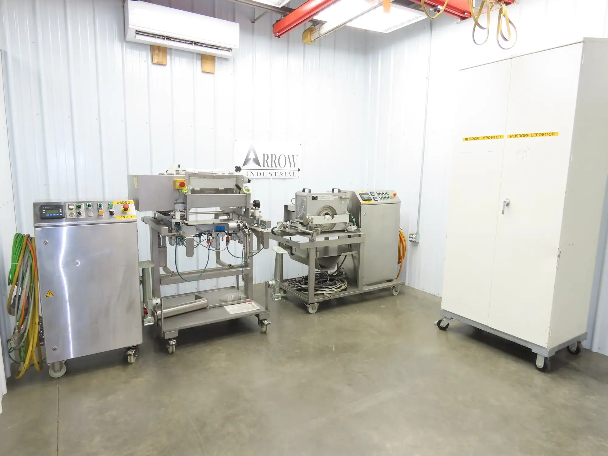 Reisdorf RST300/500 Template Depositor Cookie Dough Scraper Stencil Machines
