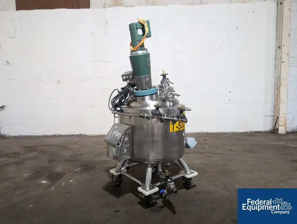 USED Precision 150 Liter Precision Stainless Reactor, 316L S/S, 45/100#