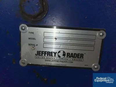 USED Jeffrey Rader Jeffrey Rader Chip Sizer Mill, Model 45, 150HP