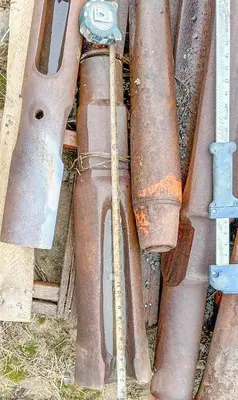 Used AFTERMARKET 8" X 31" CABLE TOOL CHISEL BIT Tool Bits Pennsylvania US | East West Machinery & Drilling #1417916