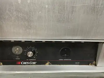 Used Cres-Cor Used Cres Cor Full Height Insulated 32 Pan Heated Holding Cabinet food Warmer 120V Hot Food Warming, Holding, & Transport Cabinets Illinois US | Falcon Restaurant Supply #1376282