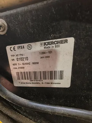 USED KARCHER NT-773-I