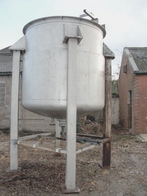 4,250 L S/S JKTD Mixing Tank 4Kw