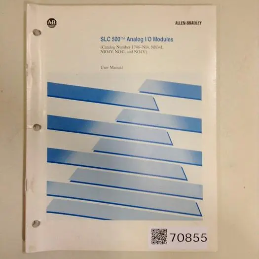 Used ALLEN BRADLEY 1746-NM003 Manuals Michigan US | Ideal Machinery #567268