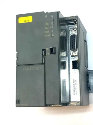 USED SIEMENS CP 343‑1 INDUSTRIAL ETHERNET COMMUNICATION PROCESSOR