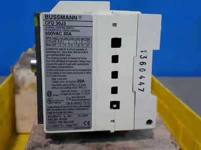 Used COOPER BUSSMAN CFD30J3 Disconnects Ohio US | HGR 24 #879289