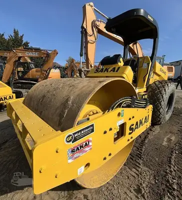 Used 2022 SAKAI SV544D Single Drum Rollers Maryland US | Core Equipment Group #1502066