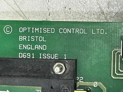 USED OPTIMISED CONTROL D691 ISSUE 1