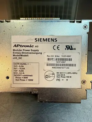 Siemens A5E30947477-H3 APtronic Power Supply Cv5_Dc (5.4.3)