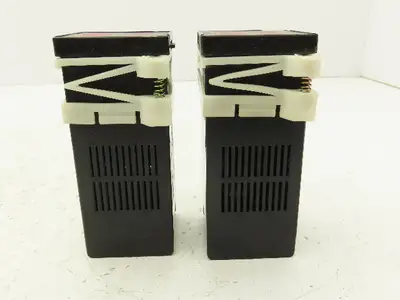 S and B Controls 2050-X Digital Temperature Meter Panel Lot of 2