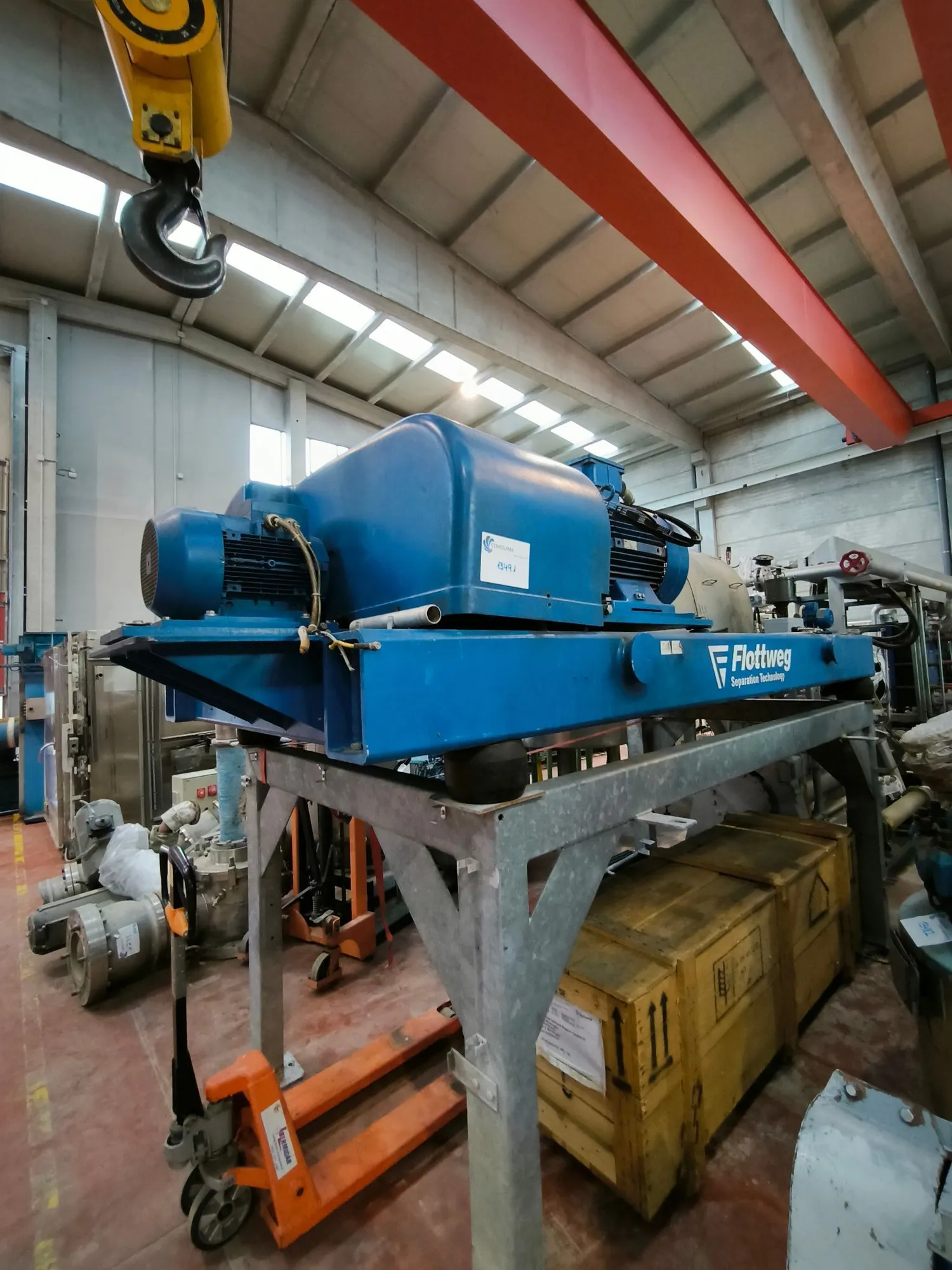 Used 2003 FLOTTWEG Z53-4/454 Decanter Centrifuges ES | Perry Equipment #1548395