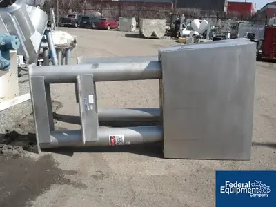 USED Patterson-Kelley 50 Cu Ft P-K Twin Shell Blender, 304 S/S, 5 HP