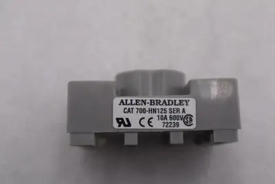 LOT OF 2 - ALLEN BRADLEY 700-HN125 SER. A 600V 10A Relays STOCK K-3405