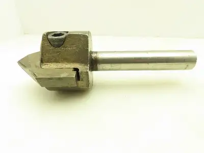 1" Dia Straight Shank Spade Drill Insert Holder 3-7/16" Blade