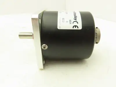 Allen Bradley 845G-F3D5HT0360A Absolute Rotary Encoder 3/8" Shaft 360PPR 	Ser B