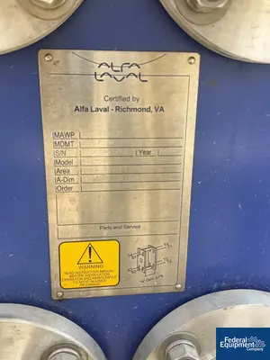 Used Alfa Laval Alfa Laval Temperature Control Skid, S/S Boilers Ohio US | Federal Equipment Company #1337924