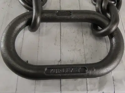 ACCO 81C1561 Double Basket Continuous Chain Sling 3/8" X 5'7" 11400Lb at 60°