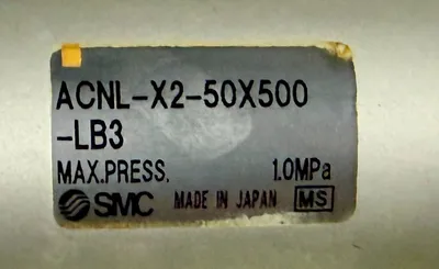 SMC ACNL-X2-50X500-LB3 Pneumatic Cylinders | Great American Equipment Company (2)