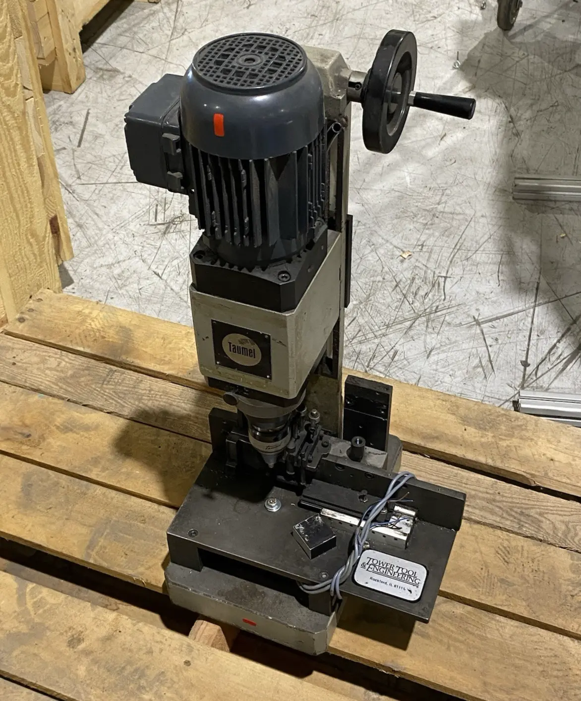 Used Taumel Tabletop Orbital Forming Machine Rivet Spinners / Orbital Michigan US | Maverick Industrial Sales #1402210