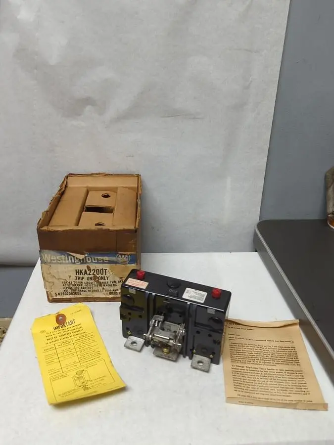 New | in-Stock WESTINGHOUSE HKA2200T Miscellaneous Equipment (Electrical & Power) Ohio US | Surplus Asset Holdings #1241550