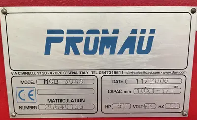 USED 2006 DAVI MCB 3045