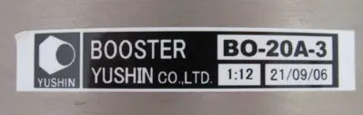 NEW YUSHIN BO-20A-3 BOOSTER BO20A3