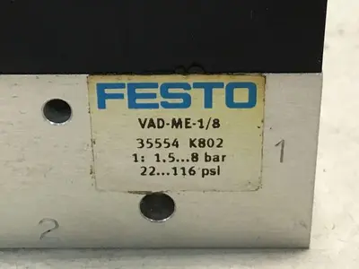 USED FESTO VAD-ME-1/8