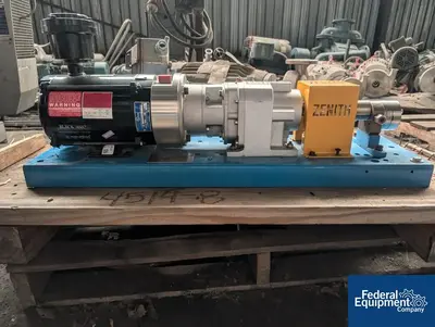 USED Zenith Zenith Metering Gear Pump, Model 61-21000
