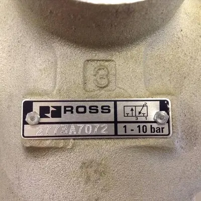 Used ROSS 2773A7072 Valves/Fittings Michigan US | Ideal Machinery #1310461