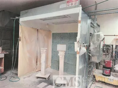 Used 2020 GLOBAL FINISHING SOLUTIONS SPRAY BOOTH WITH AIR MAKE UP UNIT Woodworking Complete Operations North Carolina US | CAROLINA MACHINERY SALES #1498446
