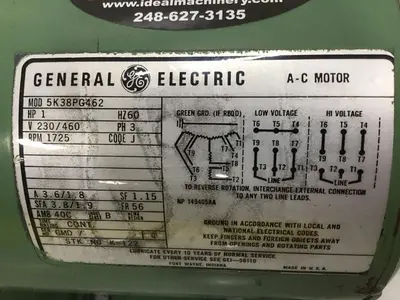 USED GENERAL ELECTRIC 5K38PG462
