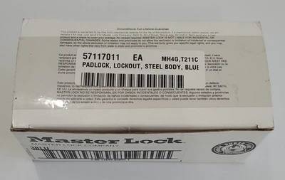 NEW Master Lock 3BLU