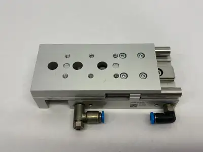 USED FESTO PNEUMATIC MINI SLIDE ACTUATOR 10MM BORE 50MM STROKE 8085120
