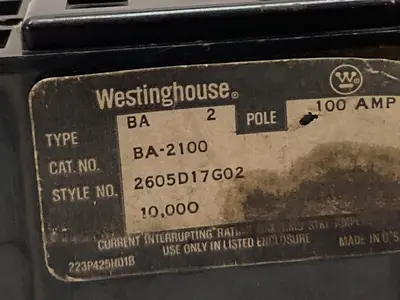 Used CUTLER-HAMMER BA-2100 Miscellaneous Equipment (Electrical & Power) Ohio US | Surplus Asset Holdings #1239059