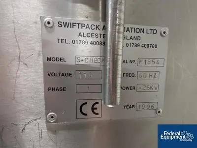 USED Swiftpack Swiftpack Automation LTD S-CHECK Benchtop Tablet Counter