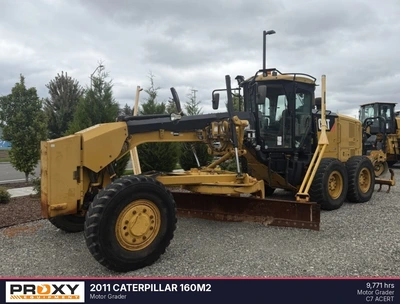 Used 2011 CATERPILLAR 160M2 Motor Graders Washington US | Proxy Equipment #1542754