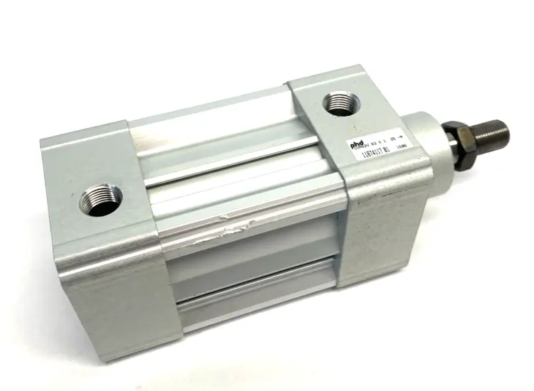 Used PHD Double-Acting ISO Pneumatic Cylinder, 63mm Bore Pneumatic Cylinders Michigan US | Maverick Industrial Sales #1402472