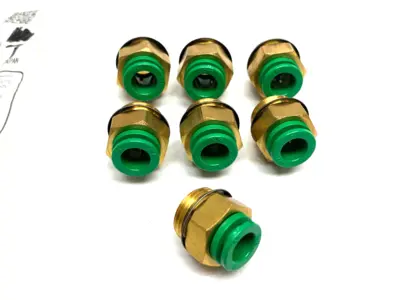 USED SMC FLAME RESISTANT ONE TOUCH FITTING