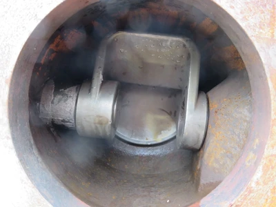 Honeywell Flowing 6"-150 Rotary Valve with Actuator and Positioner