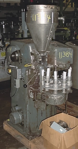 Used GANZHORN SEMI AUTO Tube Fillers New Jersey US | Champion Trading Corporation #423551