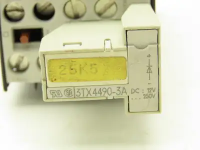 Siemens 3TF2001-0BB4 Contactor Block Diode Set 16A 600VAC 5HP Lot of 3
