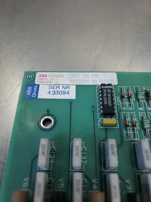 ABB SAFT 103 CDN (57777290) Control Board w/SAFT 870F575 Board. 3A