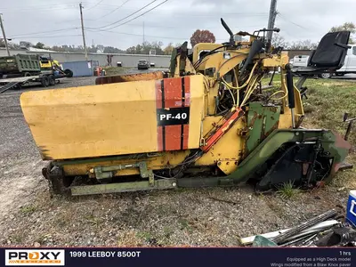 Used 1999 LEEBOY 8500T Asphalt Pavers Ohio US | Proxy Equipment #1379978