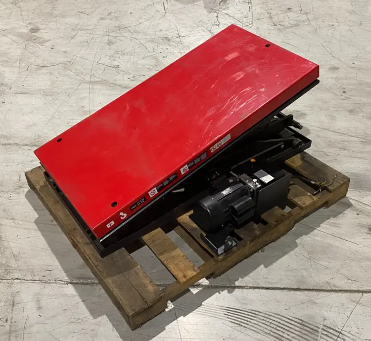 Used DAYTON SCISSOR LIFT TABLE 39" MAX LIFT, 8" MIN LIFT 1-TON Misc Industrial Equipment | Maverick Industrial Sales #1107133