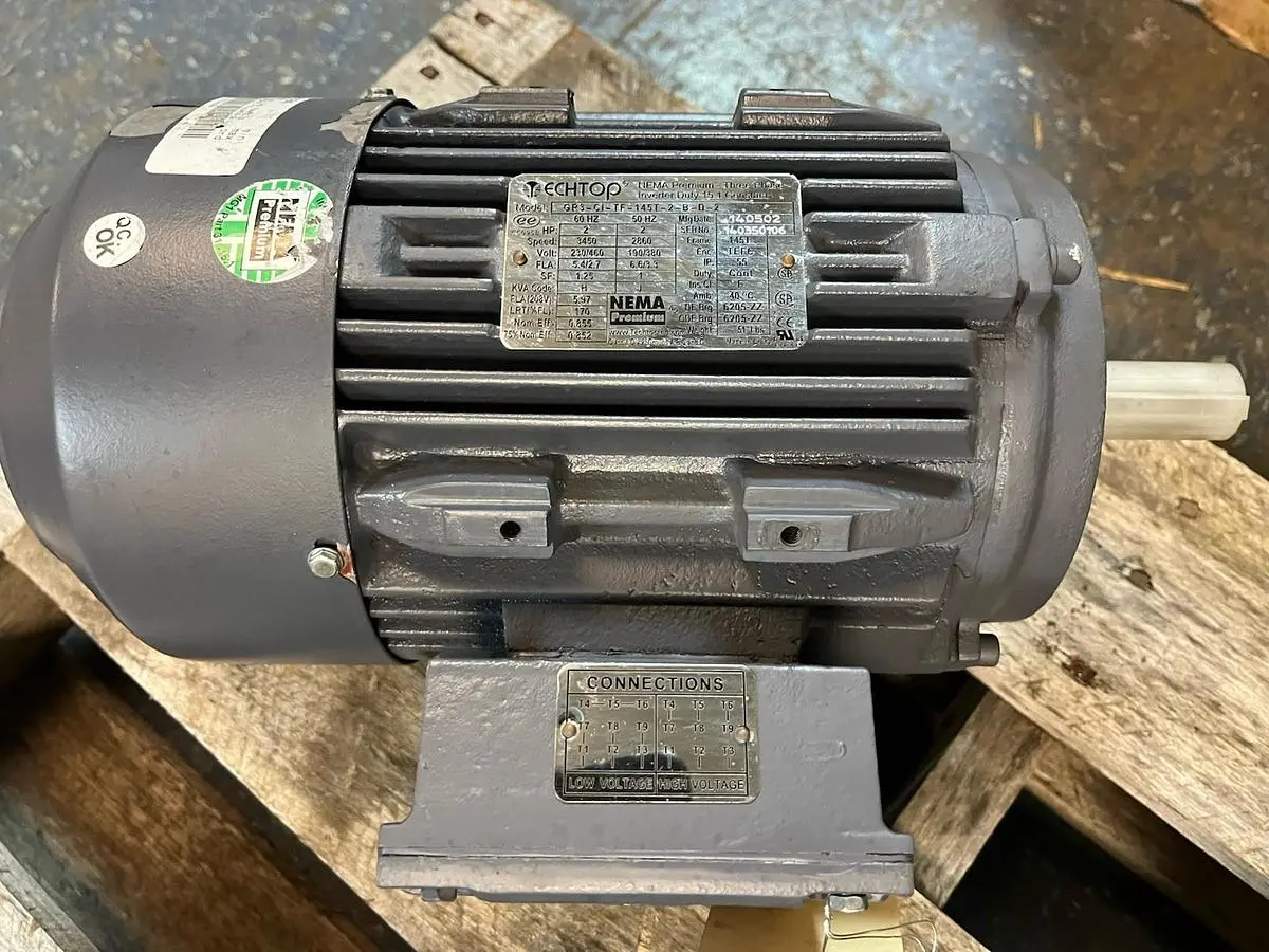New | in-Stock TECHTOP TECHTOP,GR3-CI-TF-145T-2-B-D-2 Motors (misc) | Surplus Asset Holdings #1205221